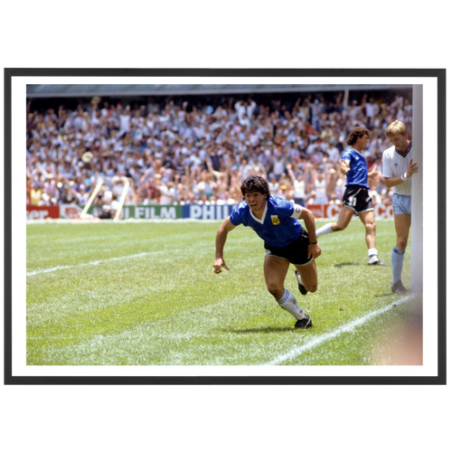 Maradona fête son but du siècle, 1986