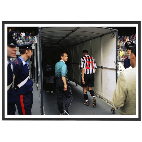 Zidane rentre aux vestiaires, 1998
