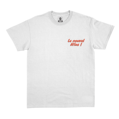 T-Shirt "Maradona le nouvel Atlas" vintage white