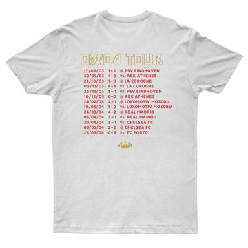 T-Shirt "Monaco 04" On Tour blanc