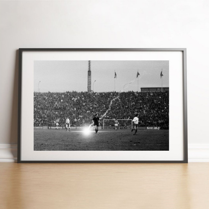 Jet de fumigène à Mönchengladbach, 1971