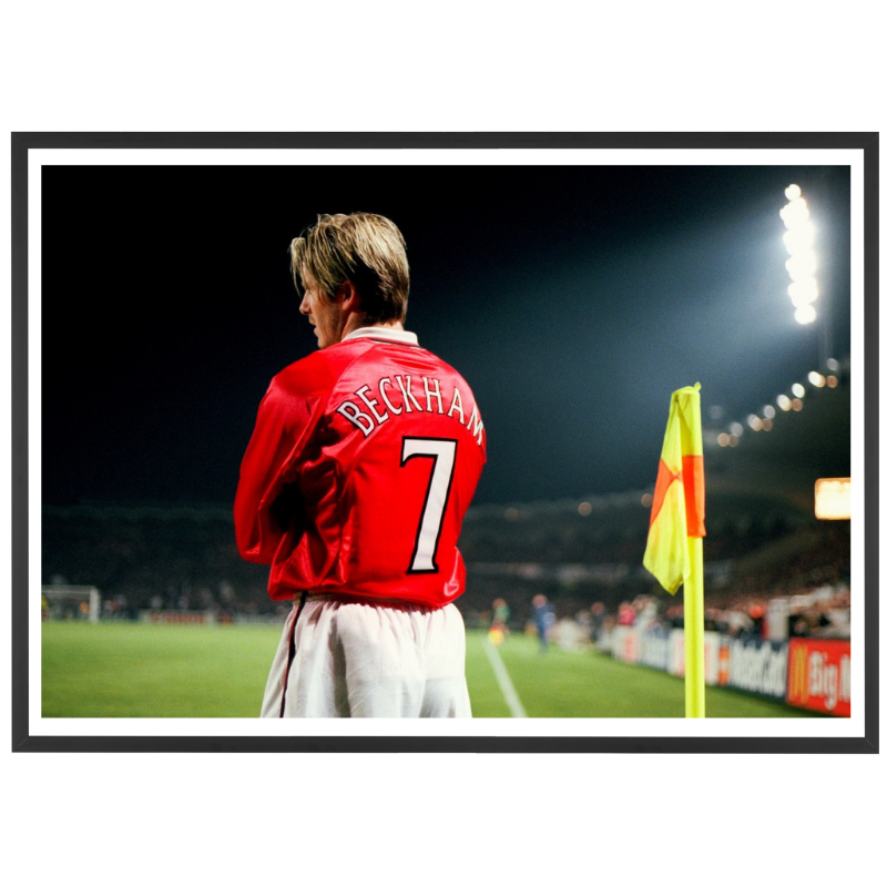 Corner de Beckham avec Manchester United, 2000