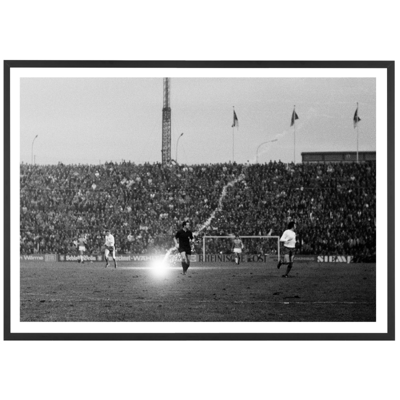 Jet de fumigène à Mönchengladbach, 1971