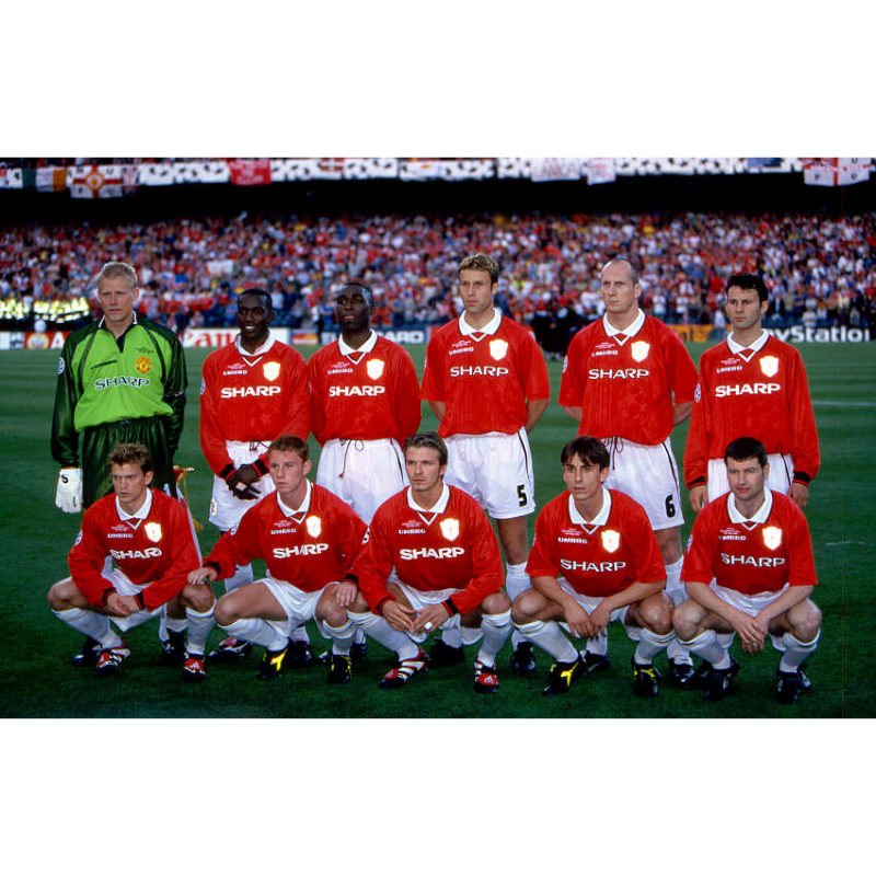 T-Shirt "Peter, Ryan, David..." Manchester United 1999