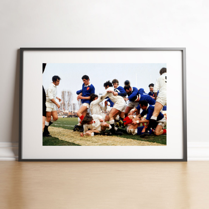 Fight between French and English, Crunch 1972