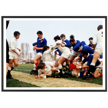 Fight between French and English, Crunch 1972