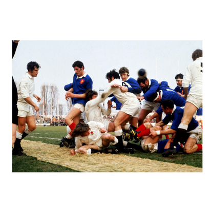 Fight between French and English, Crunch 1972