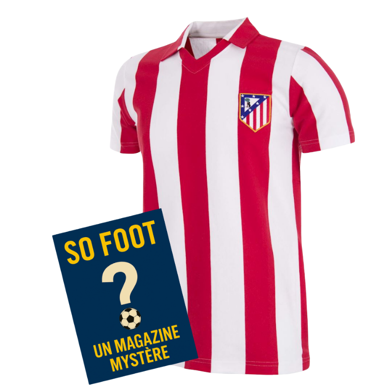 Coffret maillot collector « Atletico Madrid 1985 »