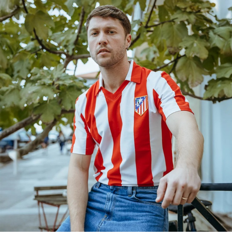Coffret maillot collector « Atletico Madrid 1985 »