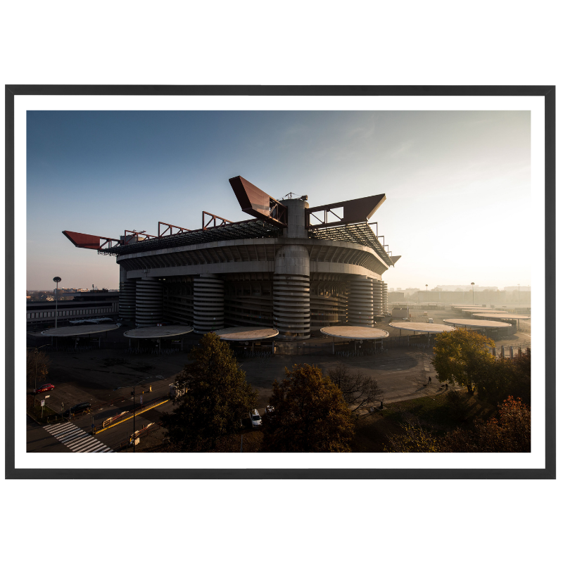 Aerial view of the San Siro, 2022