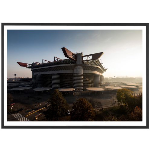 Aerial view of the San Siro, 2022