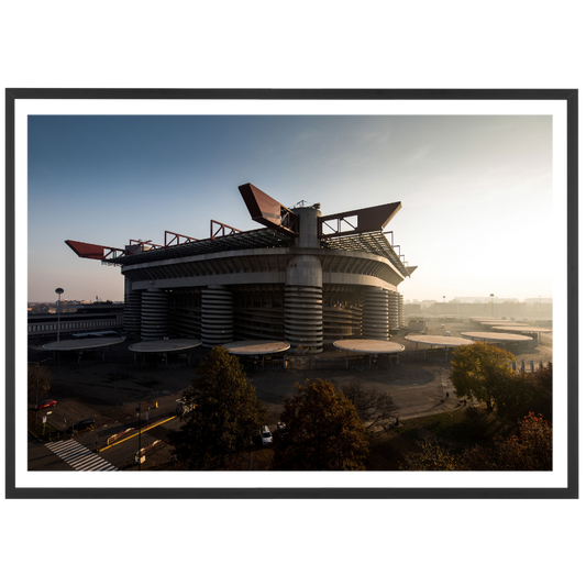 Aerial view of the San Siro, 2022