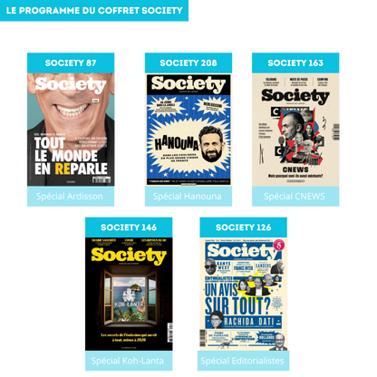 Coffret Society : Télé, gloire et polémiques
