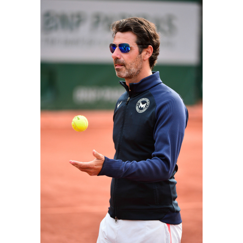 Mouratoglou quote mug "Competitive tennis is only suffering"