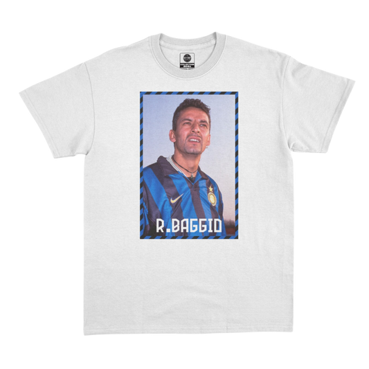 T-Shirt Roberto Baggio blanc