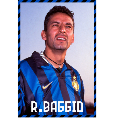 T-Shirt Roberto Baggio blanc