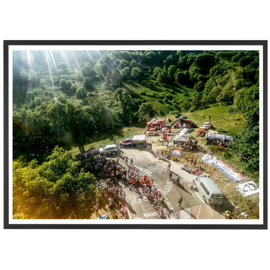 Virage de l'Alpe d'Huez, Tour de France 2018