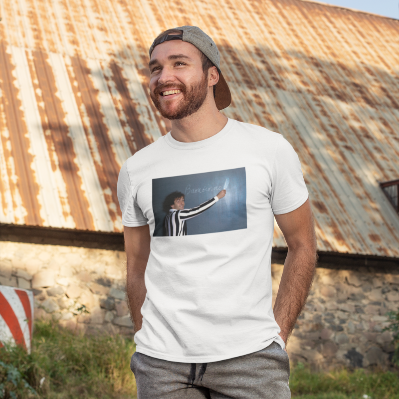 T-Shirt Michel Platini au tableau blanc