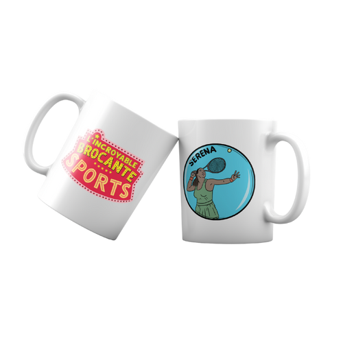 Mug Serena Williams x Incroyable Brocante Sports