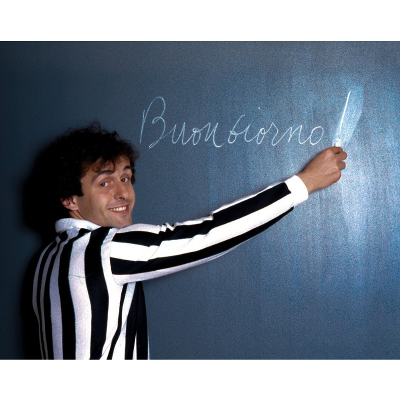 T-Shirt Michel Platini au tableau blanc