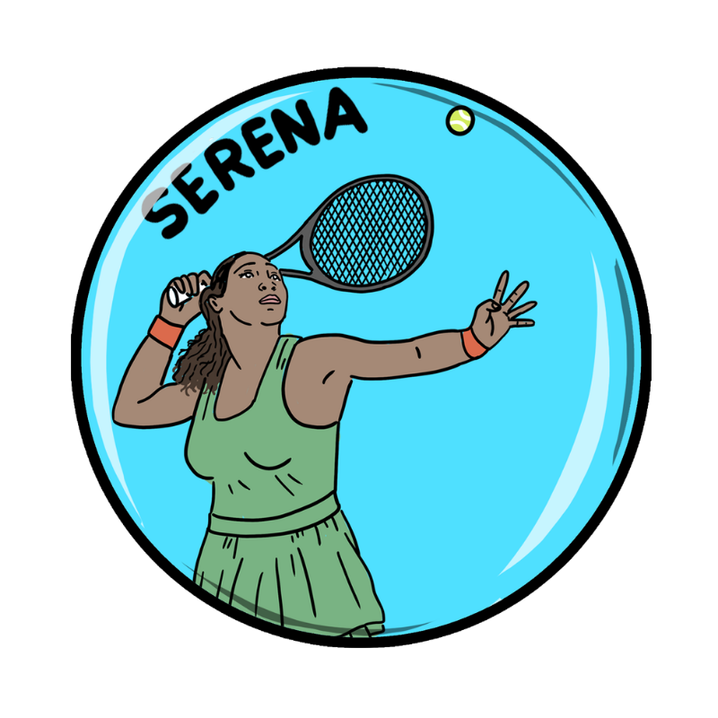 Mug Serena Williams x Incroyable Brocante Sports