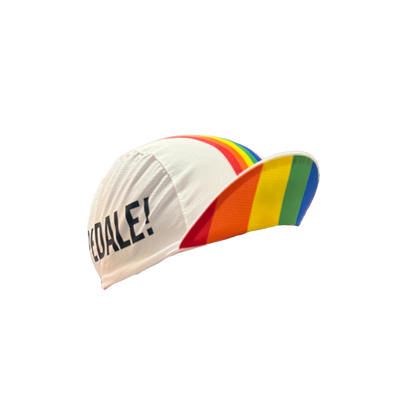 Gapette arc-en-ciel "Pédale!"