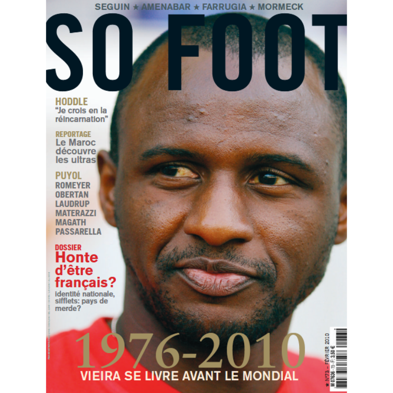 So Foot #73 : Patrick Vieira