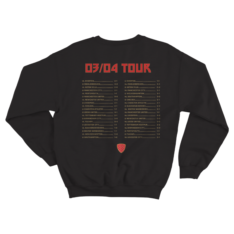Sweat « Arsenal Invincibles 2004 » On Tour