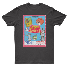 Load image into Gallery viewer, Black staff T-Shirt "Incroyable Brocante Sports 2.0"