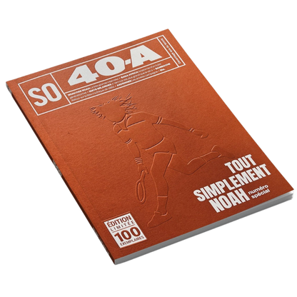 40-A collector 100% Yannick Noah, édition terre battue