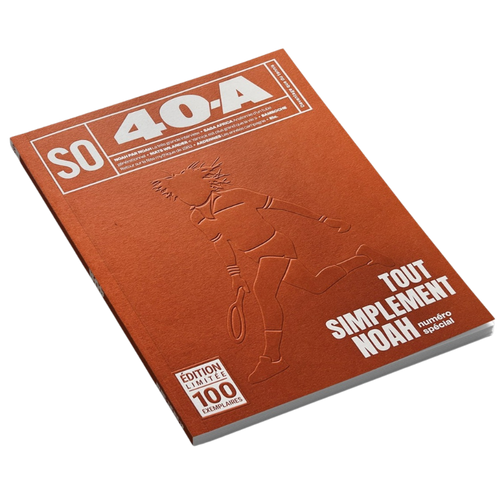 40-A collector 100% Yannick Noah, édition terre battue