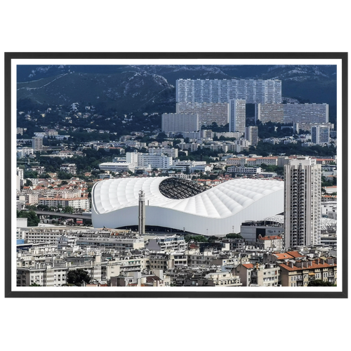 Vue du stade Vélodrome dans Marseille, 2021