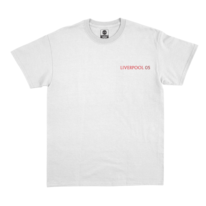"Liverpool 2005" On Tour T-Shirt white