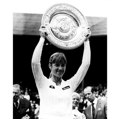 Evert quote mug "In tennis, you know if you are a winner or a loser"