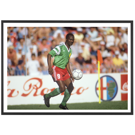 Roger Milla con il Camerun, Coppa del Mondo 1990
