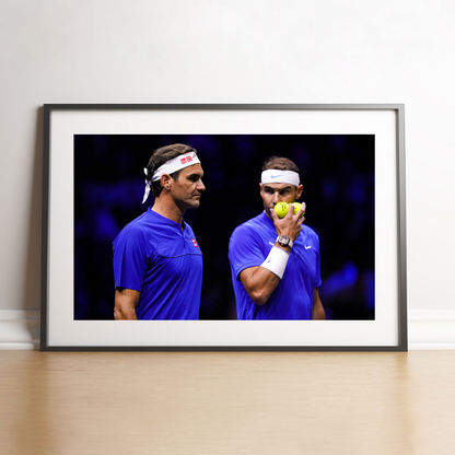 Nadal and Federer in legendary doubles, 2022 