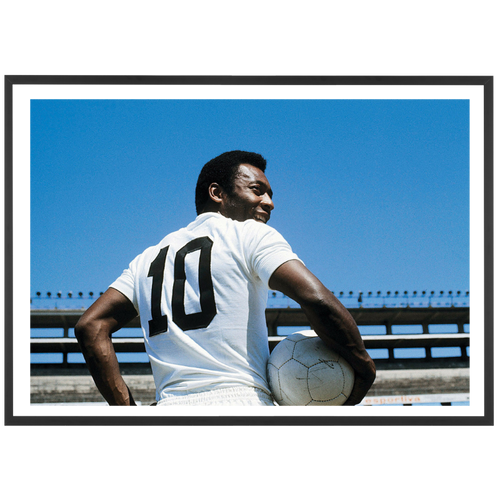 Portrait de Pelé à Santos, 1968