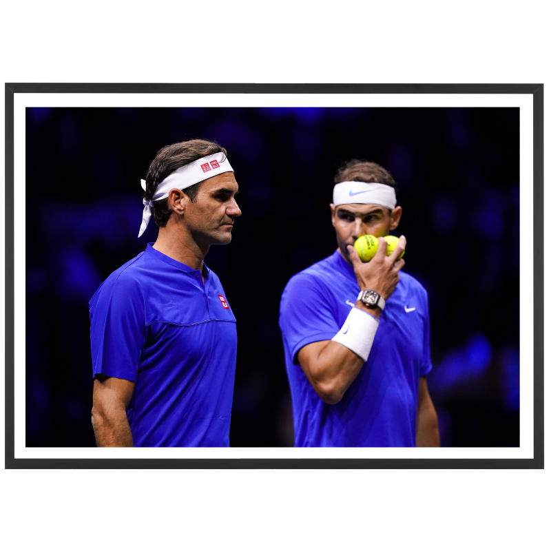 Nadal and Federer in legendary doubles, 2022 
