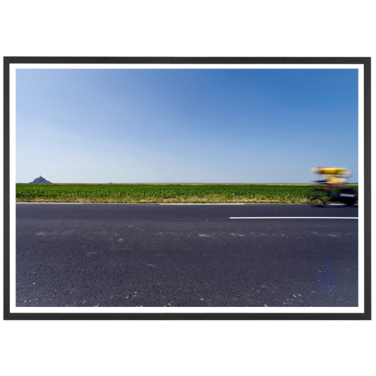 Maillot jaune au Mont Saint-Michel, 2013