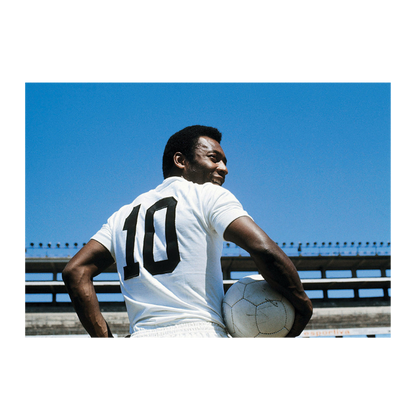 Portrait de Pelé à Santos, 1968