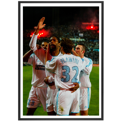 Drogba célèbre son but face à Liverpool, 2004