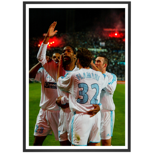 Drogba célèbre son but face à Liverpool, 2004
