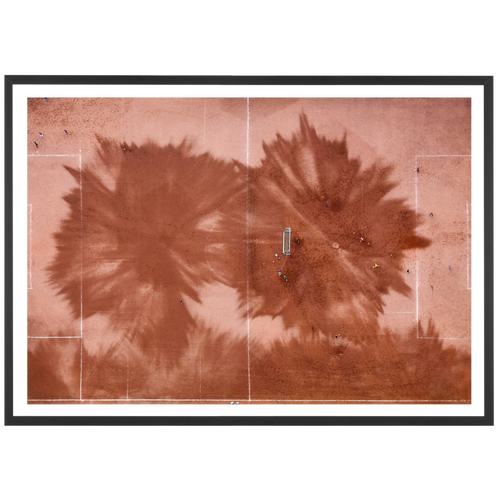 Terreno stabilizzato visto dal cielo