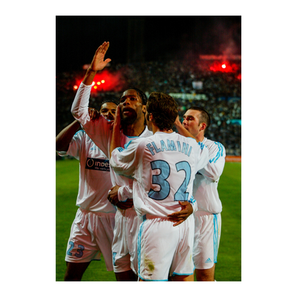 Drogba célèbre son but face à Liverpool, 2004