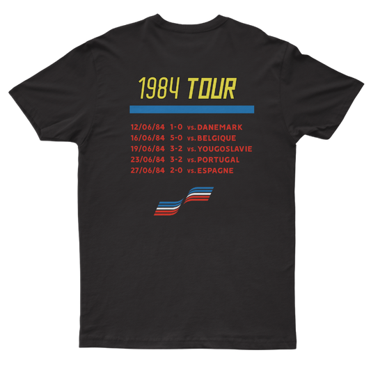 T-Shirt "France 1984" On Tour
