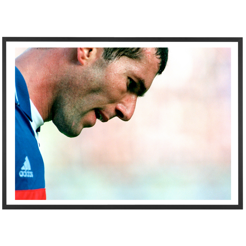 Zinedine Zidane di profilo, 2000