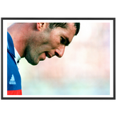 Zinédine Zidane de profil, 2000