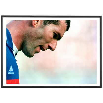 Zinedine Zidane di profilo, 2000