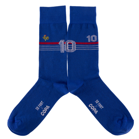 Chaussettes So Foot "France 98 Numéro 10"
