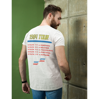 "France 1984" On Tour T-Shirt white